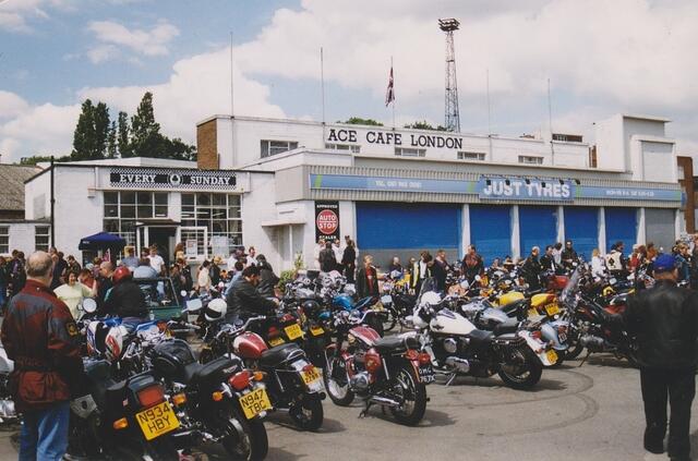 part of Ace cafe re-opens